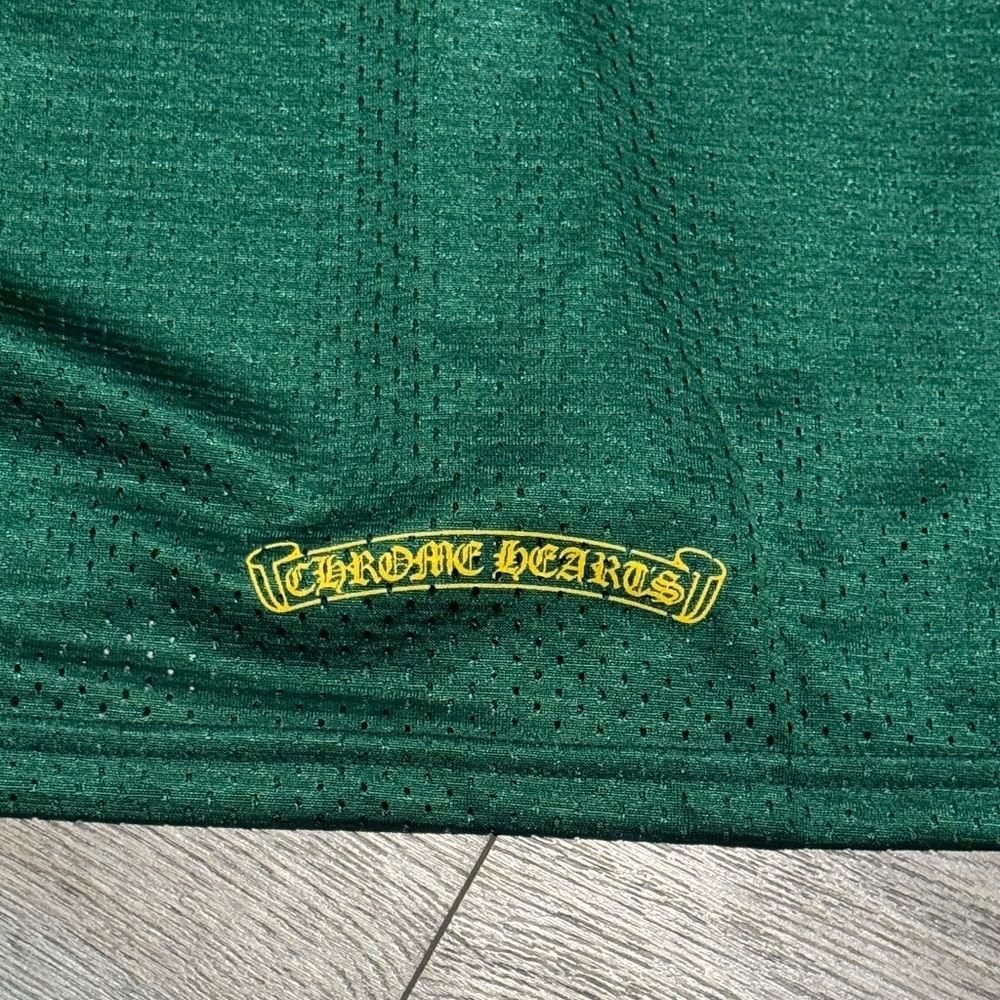 Chrome Hearts Green Mesh Long Sleeve Jersey - Picture 5 of 7